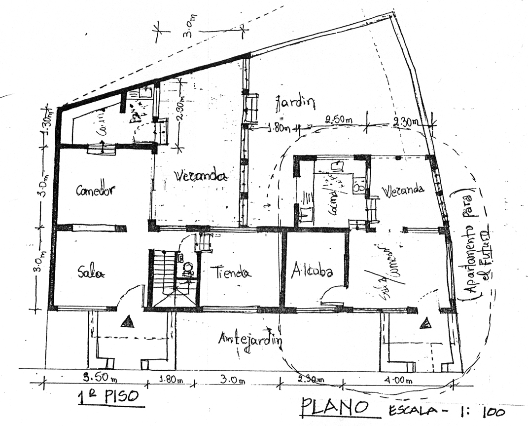 Building Plan Drawing